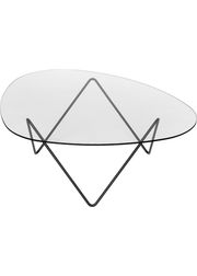 Base: Black Semi Matt / Top: Transparent Glass (Udsolgt)