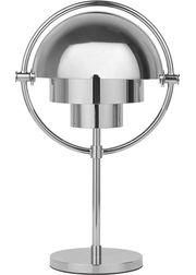 Lamp Base: Chrome, Lamp Shade: Chrome