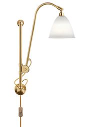 Base: Brass / Shade: Bone China (Udsolgt)