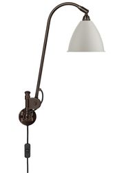 Base: Black Brass / Shade: Classic White Semi Matt (Udsolgt)