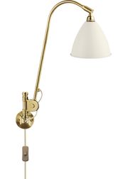 Base: Brass / Shade: Soft White Semi Matt (Udsolgt)