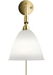 Base: Brass / Shade: Bone China