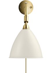 Base: Brass / Shade: Soft White Semi Matt
