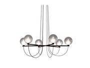 Sort Pulverlakeret Stål - Røget Glas (Udsolgt)