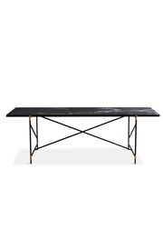 Black Frame with Brass - Nero Marquina / Black Marble (Ausverkauft)