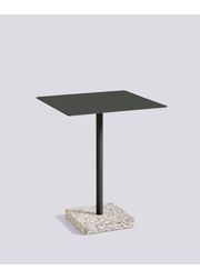 Anthracite Powder Coated Steel / Square Terrazzo Grey