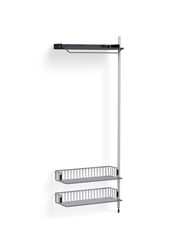 White / Black Anodised Aluminium (Vendu)