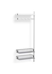 White / Clear Anodised Aluminium (Agotado)