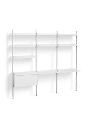 White / Clear Anodised Aluminium (Udsolgt)