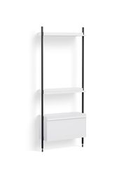 White / Black Anodised Aluminium (Udsolgt)