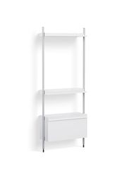 White / Clear Anodised Aluminium (Udsolgt)