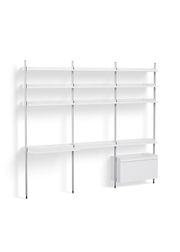 White / Clear Anodised Aluminium (Udsolgt)