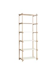 Single Section - Soaped Oak / Almond White Steel (Udsolgt)