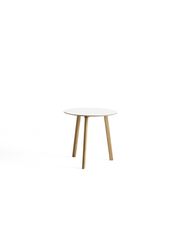 Pearl White Laminate / Lacquered Oak - Ø75 (Sold Out)