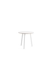 Pearl White Laminate / Pearl White Lacquered Beech - Ø75 (Sold Out)