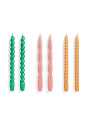 Set of 6 - Green / Dark Rose / Tangerine (Agotado)