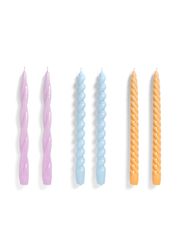 Set of 6 - Lilac / Light Blue / Dark Peach (Agotado)