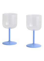 Clear & Jade Light Blue - Set of 2 (Vendu)