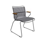 Color: Dark grey. Frame: Grey. Armrest: Bamboo (Ausverkauft)