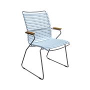 Color: Dusty light blue / Frame: Grey / Armrest: Bamboo (Vendu)