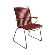 Color: Paprika / Frame: Grey / Armrest: Bamboo (Vendu)