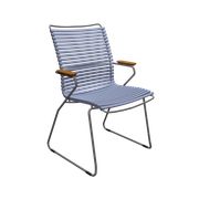 Color: Pigeon blue / Frame: Grey / Armrest: Bamboo (Vendu)