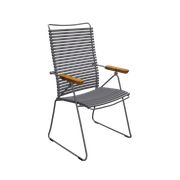 Color: Dark grey / Frame: Grey / Armrest: Bamboo (Vendu)