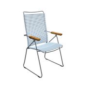 Color: Dusty light blue / Frame: Grey / Armrest: Bamboo (Vendu)