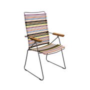 Color: Multi color 1 / Frame: Grey / Armrest: Bamboo (Vendu)