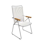 Color: Muted white / Frame: Grey / Armrest: Bamboo (Vendu)