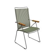 Color: Olive green / Frame: Grey / Armrest: Bamboo (Vendu)
