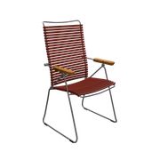 Color: Paprika / Frame: Grey / Armrest: Bamboo (Vendu)