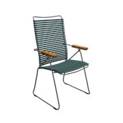 Color: Pine green / Frame: Grey / Armrest: Bamboo (Vendu)