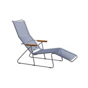 Color: Pigeon blue / Frame: Grey / Armrest: Bamboo (Ausverkauft)