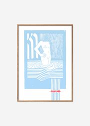 Soft blue lake (Udsolgt)