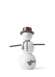 Snowman, White w. deco (Sold Out)