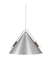 Large - Brushed Aluminum & Walnut (Esaurito)