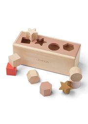 9784 - Geometric tuscany rose multi mix (Udsolgt)