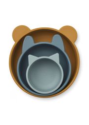 3060 - Golden caramel/blue multi mix (Vyprodáno)