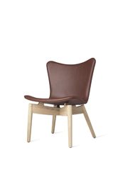 Ultra Cognac Læder Beklædning Base: Mat Lakeret Eg (Udsolgt)