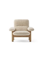 Natural Oak Base - Sheepskin Curly (Sold Out)
