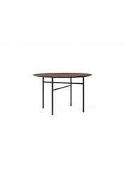 Black/Dark Stained Oak - Ø120 (Udsolgt)