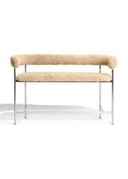 Sheepskin Honey - Polished Steel Frame (Sold Out)