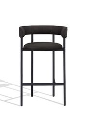 Dark Brown Blended Boucle Zero 0010 - Black Frame (Udsolgt)