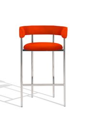 Red Orange Gentle 553 - Polished Steel Frame (Udsolgt)