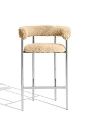 Sheepskin Honey - Polished Steel Frame (Udsolgt)