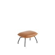 Refine Leather Cognac / Black - Ottoman (Udsolgt)