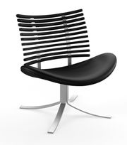 Black Stained Ash / Naver Select Black leather / Stainless steel (Ausverkauft)