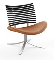 Black Stained Ash / Naver Select Cognac leather / Stainless steel (Ausverkauft)