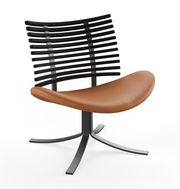 Black Stained Ash / Naver Select Cognac leather / Black Powder Coated Steel (Ausverkauft)